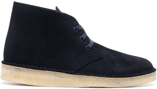 Clarks Originals suede lace-up boots Blue