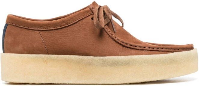 Clarks Originals Wallabee Cup lace-up boots Brown