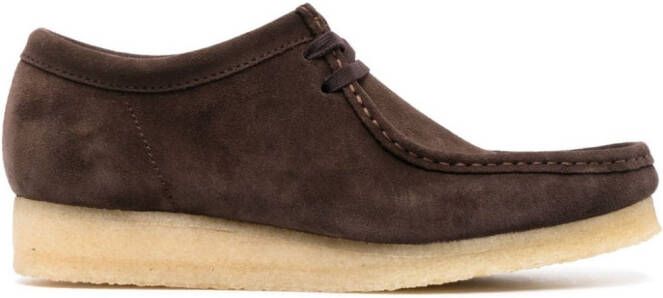 Clarks Originals Wallabee suede loafers Brown