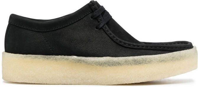 Clarks Originals Wallabee Cup suede boots Black