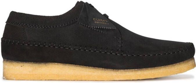 Clarks Originals Weaver lace-up shoes Black