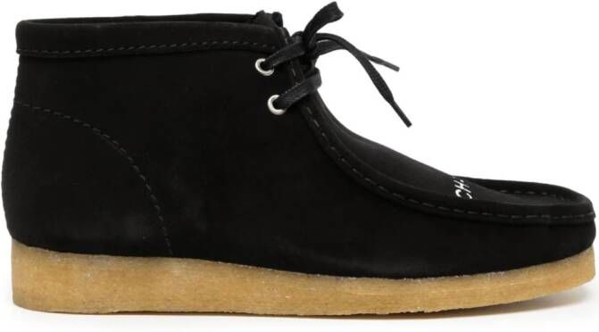 Clarks Originals x Undercover Wallaby Chaos Balance suede boots Black