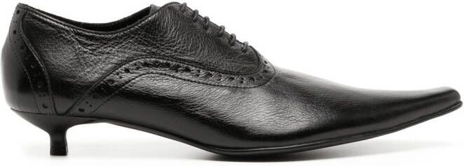 Comme Des Garçons 30mm kitten-heel brogues Black