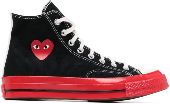 Comme Des Garçons Play x Converse Chuck 70 Hi sneakers Black