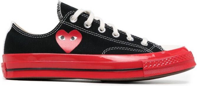 Comme Des Garçons Play x Converse Chuck 70 low-top sneakers Black