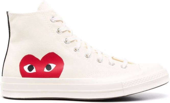 Comme Des Garçons Play x Converse x Converse Chuck 70 "White" sneakers Neutrals