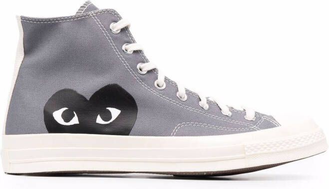 Comme Des Garçons Play x Converse Chuck 70 high-top sneakers Grey