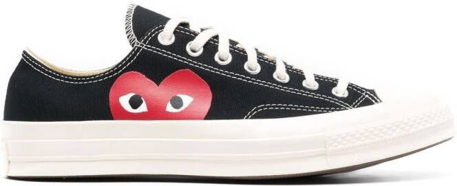 Comme Des Garçons Play x Converse x Comme Des Garçons Play Chuck 70 Ox "Half Heart Black" sneakers