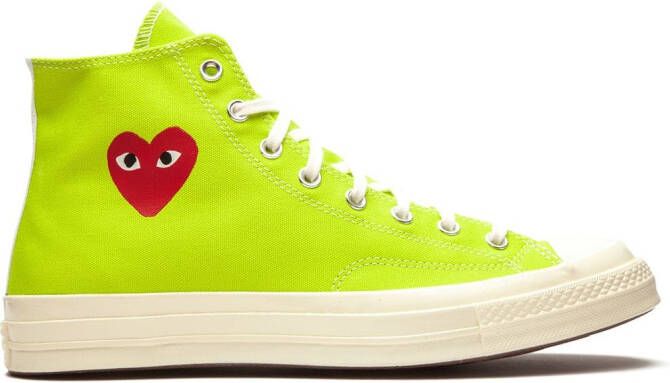Converse x Comme Des Garçons Play Chuck 70 Ox AC "Bright Green" sneakers