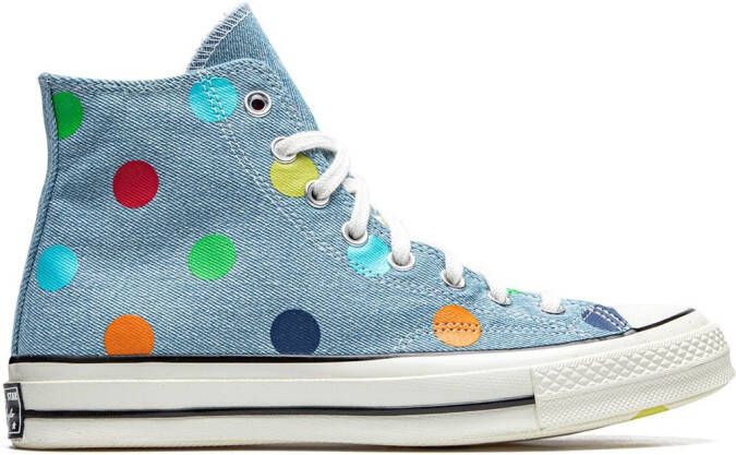 Converse x Golf Wang Chuck 70 Hi "Denim Polka Dots" sneakers Blue