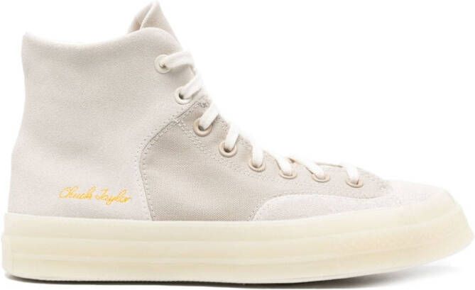 Converse Chuck 70 De Luxe Squared high-top sneakers Neutrals - Picture 3