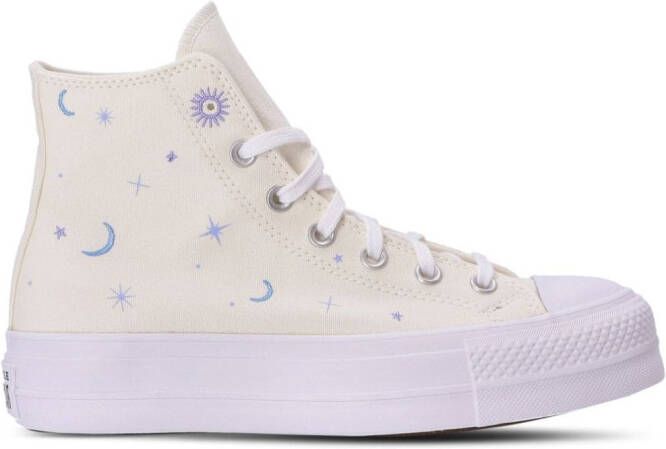 Converse Chuck Taylor All Star Lift platform high-top sneakers Neutrals