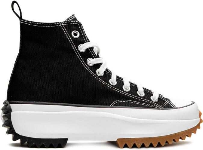 Converse Run Star Hike Hi "Black White" sneakers