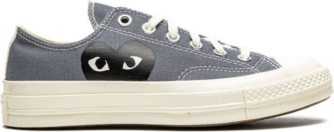 Converse x Comme Des Garçons Play Chuck 70 Ox "Steel Gray" sneakers Grey - Picture 2