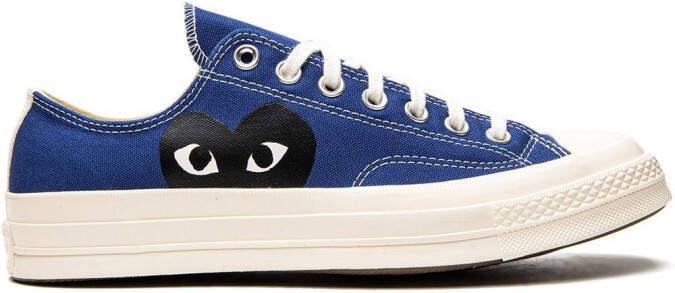 Converse x Comme Des Garçon Chuck 70 OX "CDG Play" sneakers Blue