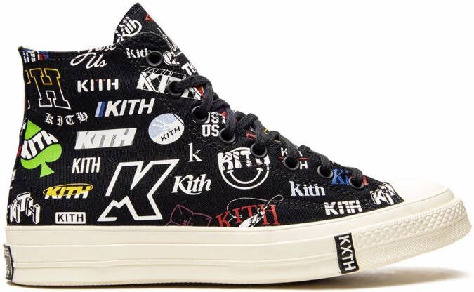 Converse x Kith Chuck 70 Hi "10th Anniversary Black" sneakers