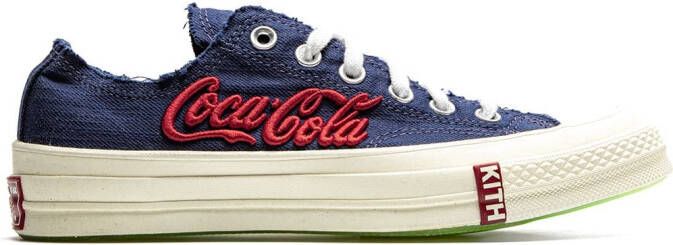 Converse x Kith x Coca-Cola Chuck 70 OX "Navy" sneakers Blue