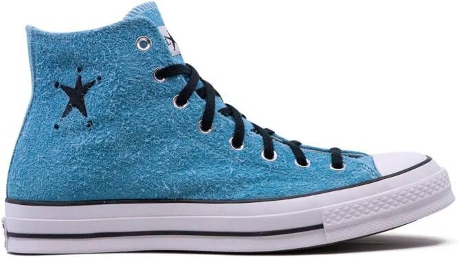 Converse x Stussy Chuck 70 "Blue" sneakers