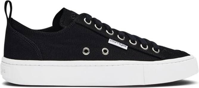 Courrèges Canvas 01 lace-up sneakers Black