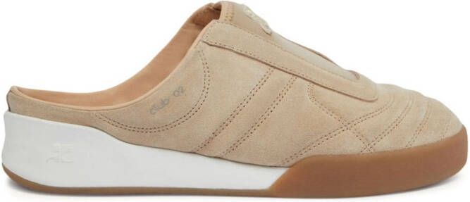 Courrèges Club 02 slip-on sneakers Neutrals