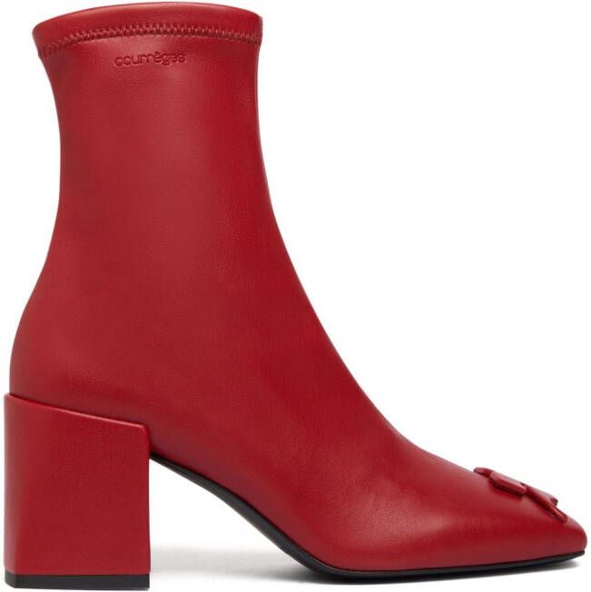Courrèges Reedition AC ankle boots Red