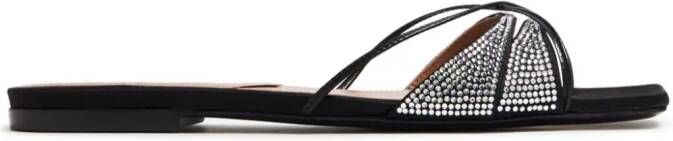 D'ACCORI Lust leather sandals Black