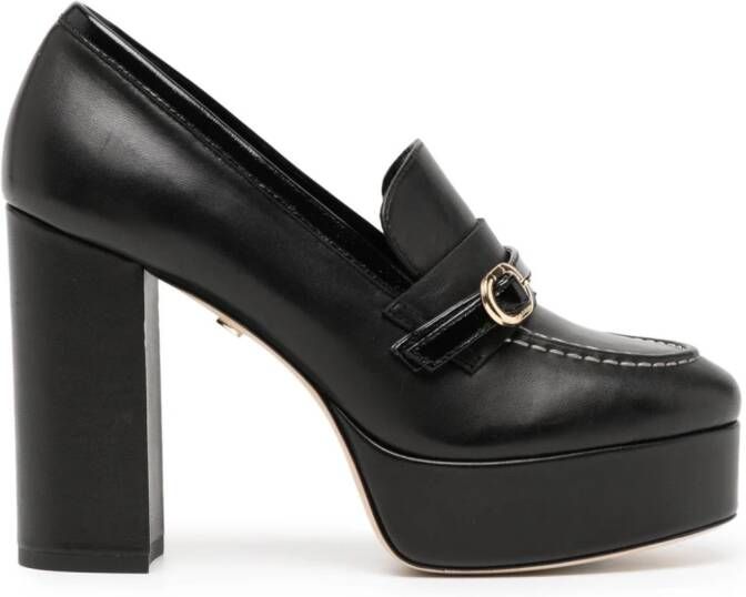 Dee Ocleppo Lola 75mm leather pumps Black