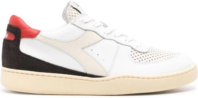 Diadora Basket panelled sneakers White