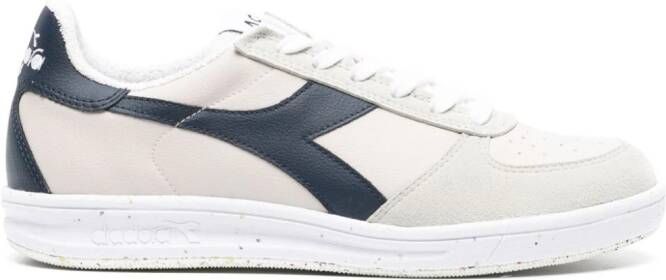 Diadora B.Elite ACBC panelled leather sneakers Neutrals
