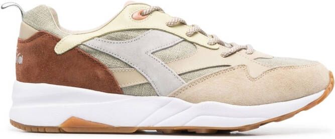 Diadora suede almond-toe low-top sneakers Neutrals