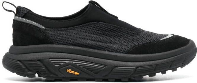 Diemme low-top calf leather sneakers Black