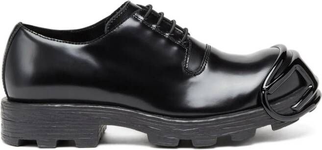 Diesel D-Hammer So D leather Derby shoes Black