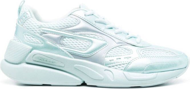 Diesel logo-patch low-top sneakers Blue