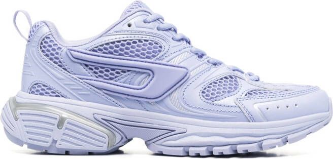 Diesel tonal-design low-top sneakers Purple