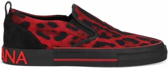 Dolce & Gabbana 2.Zero slip-on sneakers Red