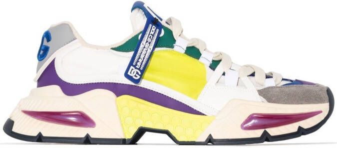 Dolce & Gabbana Air Master panelled low-top sneakers White