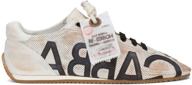 Dolce & Gabbana Thailandia leather sneakers Neutrals