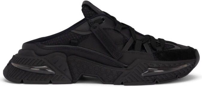 Dolce & Gabbana chunky-sole slip-on sneakers Black