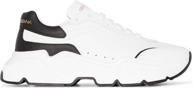 Dolce & Gabbana Daymaster leather sneakers White