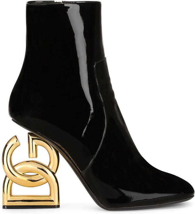 Dolce & Gabbana DG-heel boots Black