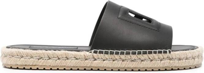 Dolce & Gabbana DG logo espadrilles Black