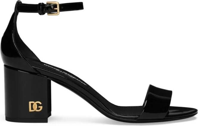 Dolce & Gabbana 60mm Keira sandals Black