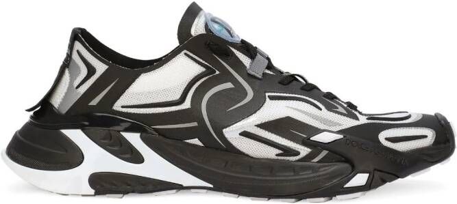 Dolce & Gabbana Fast in Maglina panelled sneakers Black