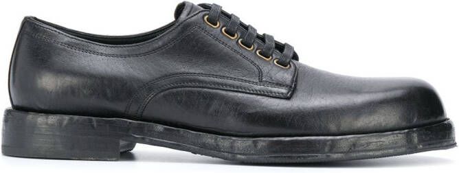 Dolce & Gabbana Horsehide derby shoes Black