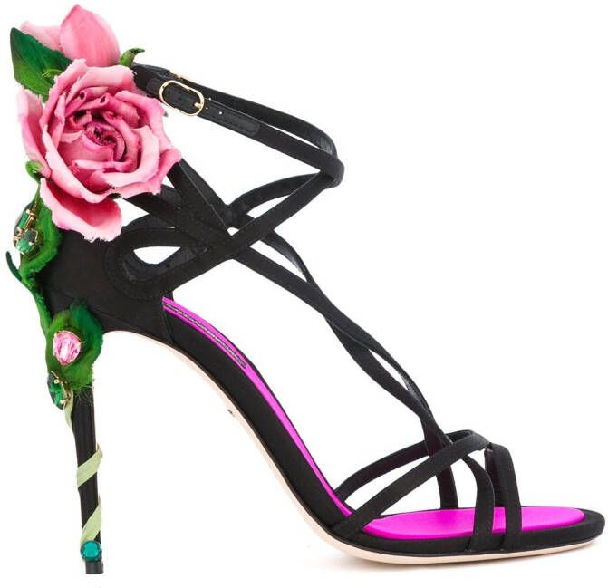 Dolce & Gabbana Keira sandals Black