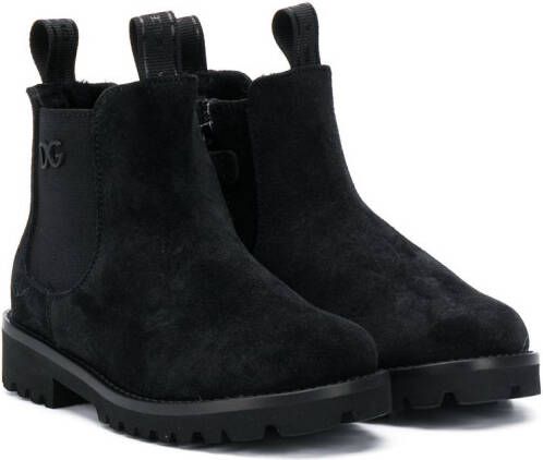 Dolce & Gabbana Kids Beatle boots Black