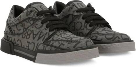 Dolce & Gabbana Kids New Roma low-top sneakers Black