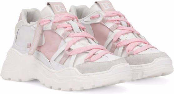 Dolce & Gabbana Kids Airmaster panelled sneakers White