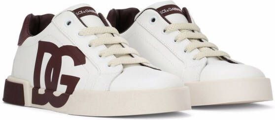 Dolce & Gabbana Kids Portofino Light low-top sneakers White