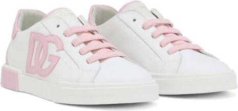 Dolce & Gabbana Kids Portofino low-top sneakers White